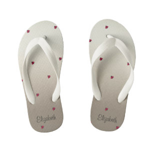 Chinelos Infantis Joaninha Adorável Fofa, Luminosa - Personalizada
