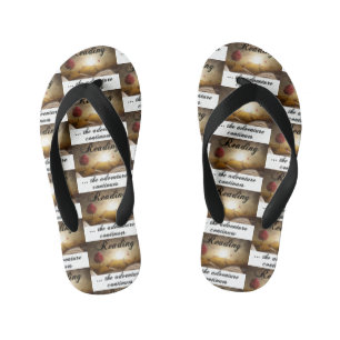 Chinelos Infantis Lendo, a aventura continua