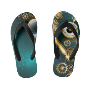 Chinelos Infantis Lupa no estilo Steampunk