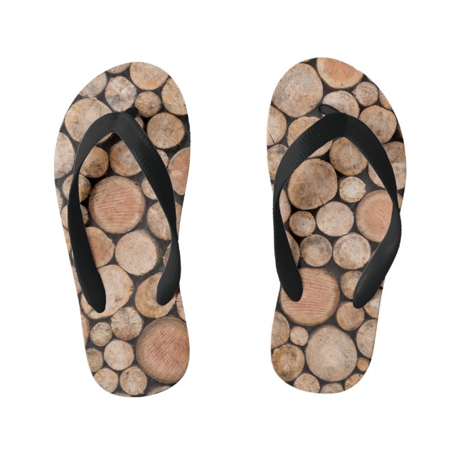Chinelos Infantis madeira bonita (Pé da cama)
