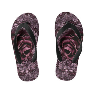 Chinelos Infantis Mandala de Rosa 