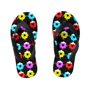 Chinelos Infantis Nozes do Dia Nacional da Rosquinha