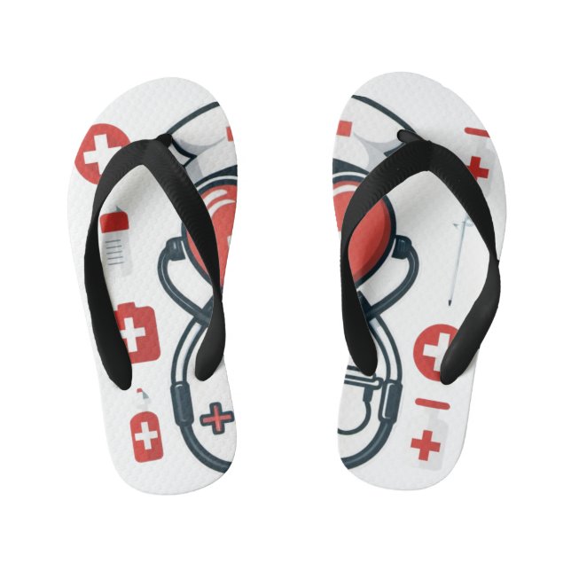 Chinelos Infantis Nurse Sandal Collection - Comfort Meets Care (Pé da cama)