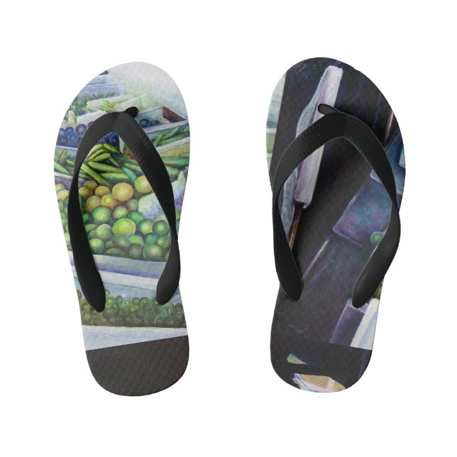 Chinelos Infantis O Lado Mais Leve da Rua Lavanda, Singapura (Pé da cama)