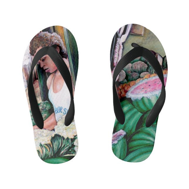 Chinelos Infantis O que você acha dessas melancias? (Pé da cama)