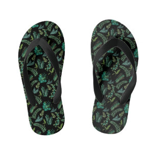 Chinelos Infantis Padrão de Folgas 10.bw Preto BG