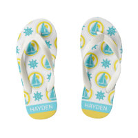 Padrão Náutico de Verão Cute Personalizado