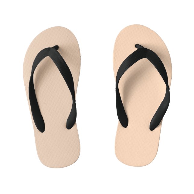 Chinelos Infantis Pêssego do Outono de Inverno (Pé da cama)