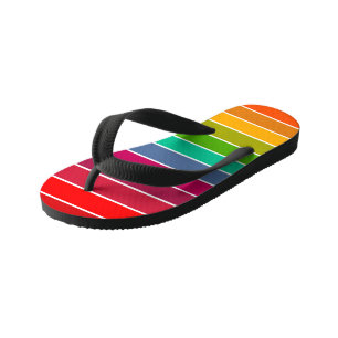 Chinelos Infantis Pop Art Stripes