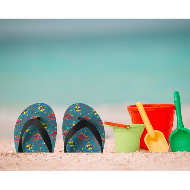 Chinelos Infantis Splat Kapow (Criador carregado)