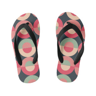 Chinelos Infantis Sunset de Verão Moderno do Século médio