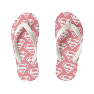Chinelos Infantis Supergirl Solid S-Shield
