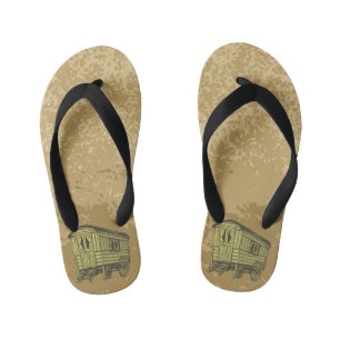 Chinelos Infantis Vagão aciganado da caravana