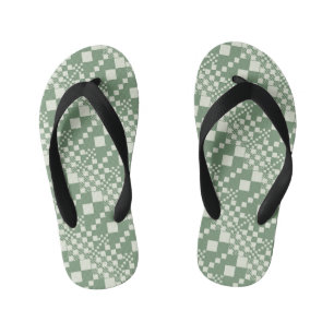 Chinelos Infantis Verificado, Verificado em Verde