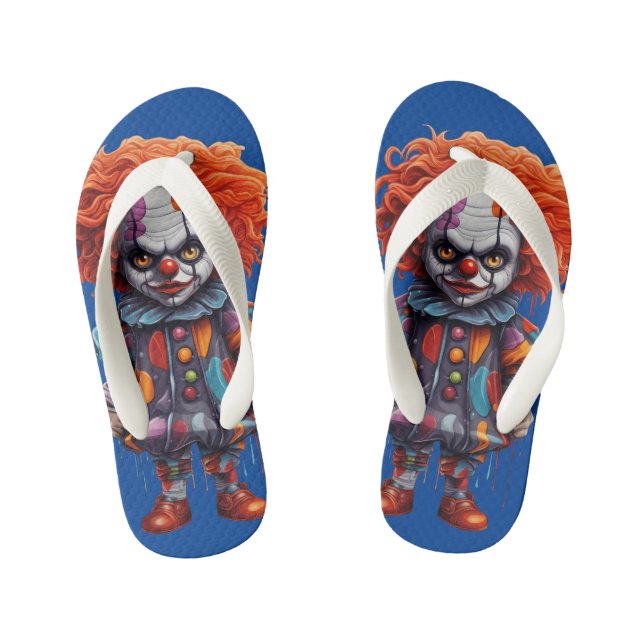 Chinelos Infantis vestir em torno da casa Halloween (Pé da cama)