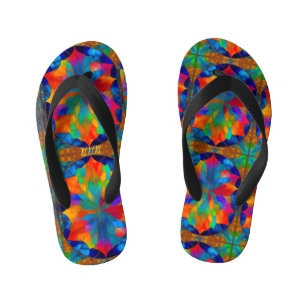 CHINELOS INFANTIS VIDRO COSMICO DE FOLHA