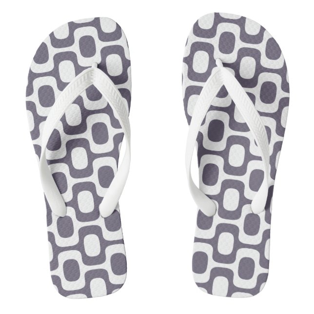 Chinelos Ipanema Sidewalk Pattern, Beach Pattern, Brazil (Pé da cama)