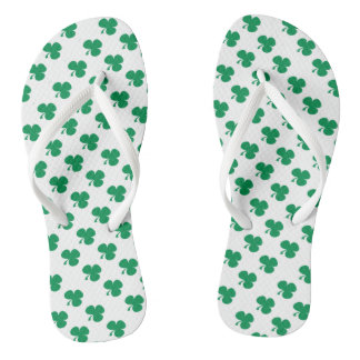 Chinelos Irish Shamrocks Clovers