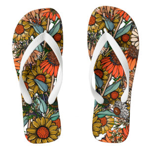 Chinelos Jardim de flor selvagem de Bush australiano