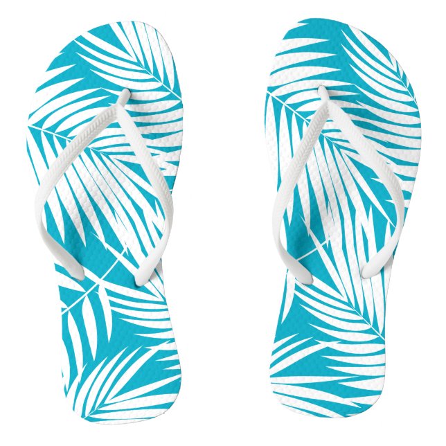 Chinelos Kona Palms Hawaiian Leaf Tropical (Pé da cama)