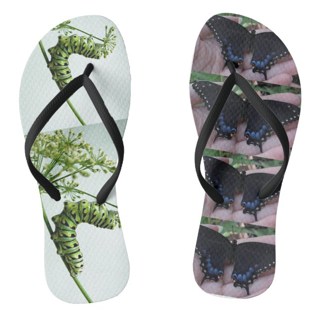 Chinelos Lagarta-do-mato-preto (Pé da cama)