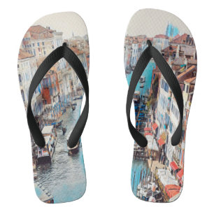 Chinelos ldp VENICE - Vista do Grande Canal de Rialto