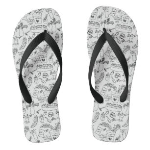 Chinelos Le Jardin (The Garden) Flip Flops