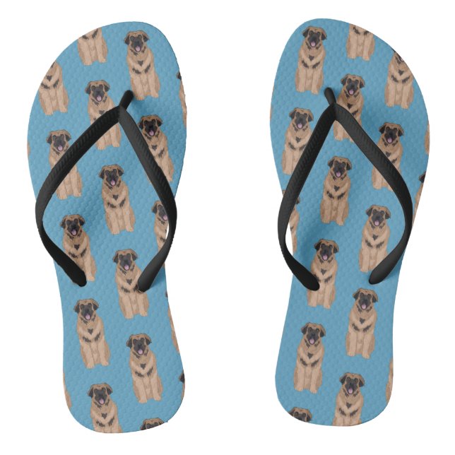Chinelos Leonberger (Pé da cama)