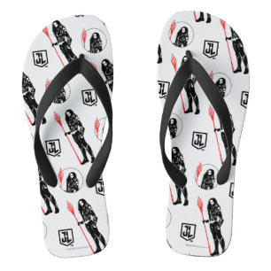 Chinelos Liga da Justiça   Aquaman Pose Noir Pop Art