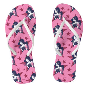 Chinelos Liga da Justiça   Mulher Maravilha e Estrelas Pop