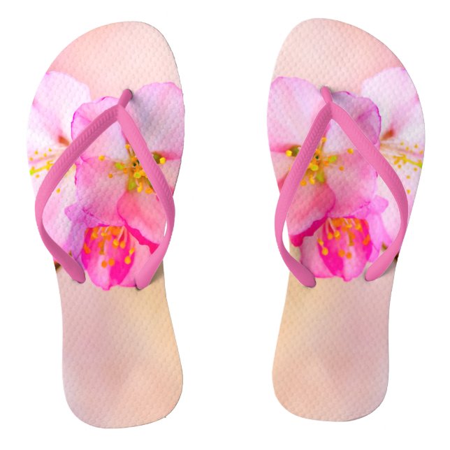 Chinelos Linda Sakura Cherry Blossoms (Pé da cama)