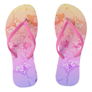 Chinelos Lindo Padrão de Verão Exclusivo e Bonito design