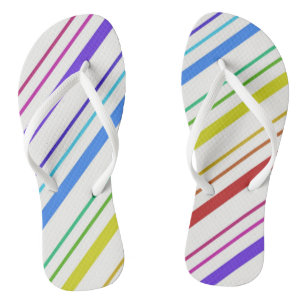 Chinelos Listra Colorida