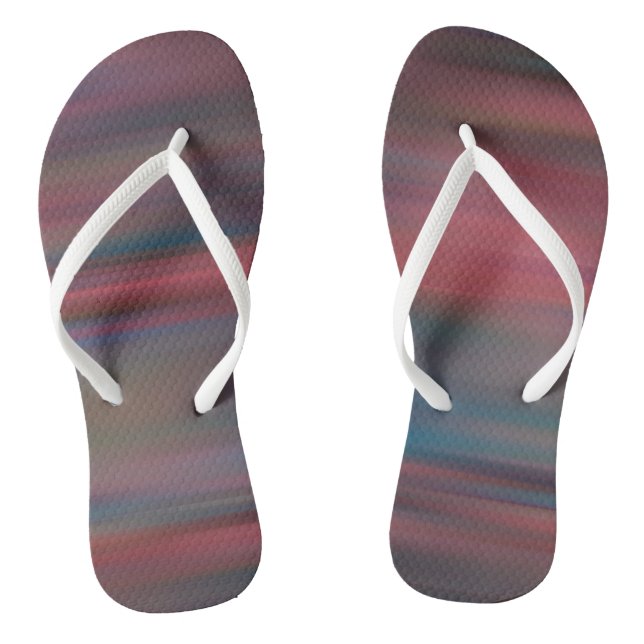 Chinelos Listras Coloridas (Pé da cama)