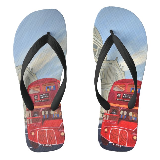 Chinelos London Bus (Pé da cama)