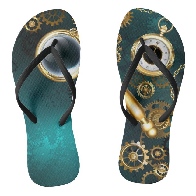 Chinelos Lupa no estilo Steampunk (Pé da cama)
