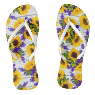 Chinelos Madeira Rústica Rústica Amarelo Roxo