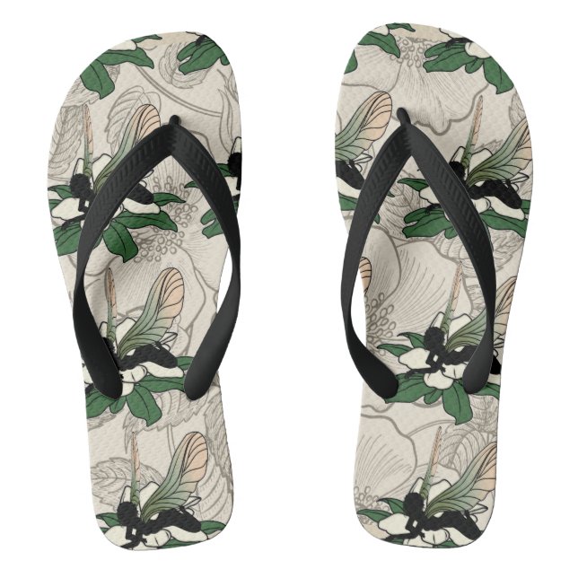 Chinelos Magnolia Shadow Fairy (Pé da cama)