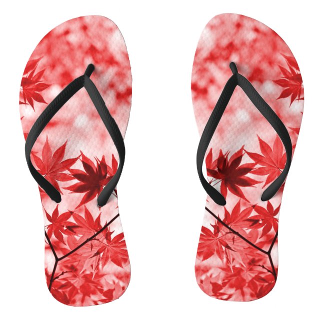 Chinelos Maple Trees Folha Design- 29997 (Pé da cama)