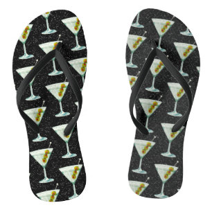 Chinelos Martini Cocktail Pattern