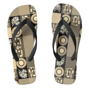 Chinelos Mazipoodles Patchwork Quilt 2 Sepia