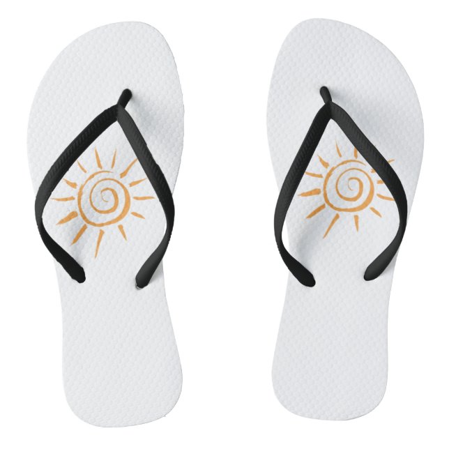 Chinelos Men's Zen Sun Summer Flip Flops (Pé da cama)