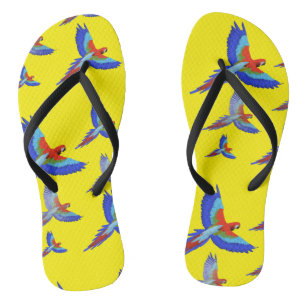 Chinelos Mikitiez parrot hawaii verão sunset Beach primaver