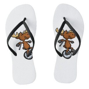 Chinelos Monociclo moose   escolher cor de fundo