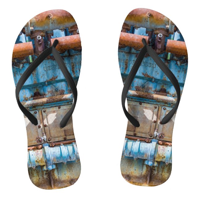 Chinelos Motor a diesel imperial do Atlas antigo e enferruj (Pé da cama)