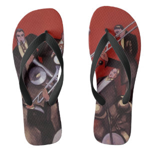 Chinelos Música Vintage, Banda de Jazz Musical Art Deco Toc