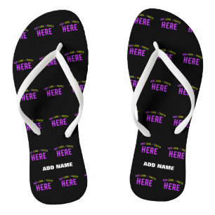 CHINELOS NA MODA MODERNO PERSONALIZÁVEL NEGRO VERIFICADO CO