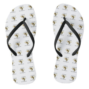 Chinelos Não me incomode.