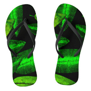 Chinelos Neon Green deixa Comprar de arte agora