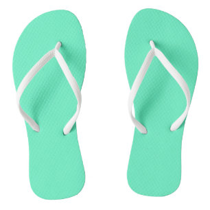 Chinelos Neon Turquoise